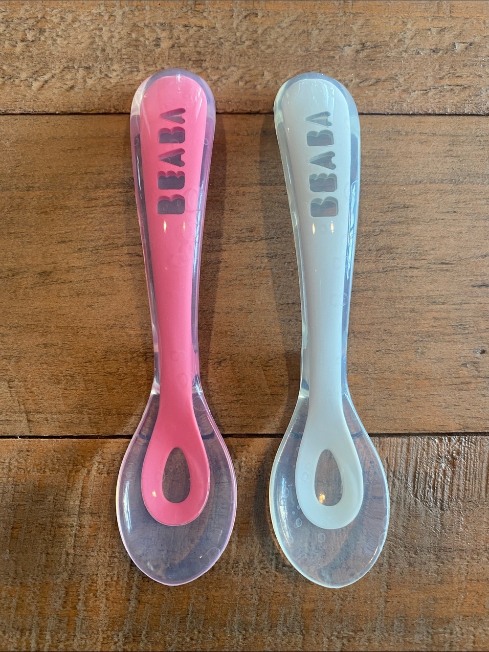 Beaba Silicone Baby Spoon Set